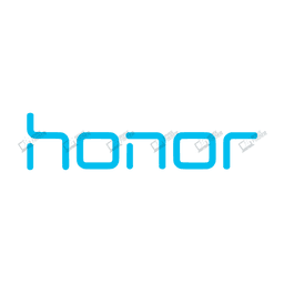 Honor mobile logo in blue color representing the popular smartphone brand in Bangladesh