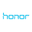 Honor mobile logo in blue color representing the popular smartphone brand in Bangladesh