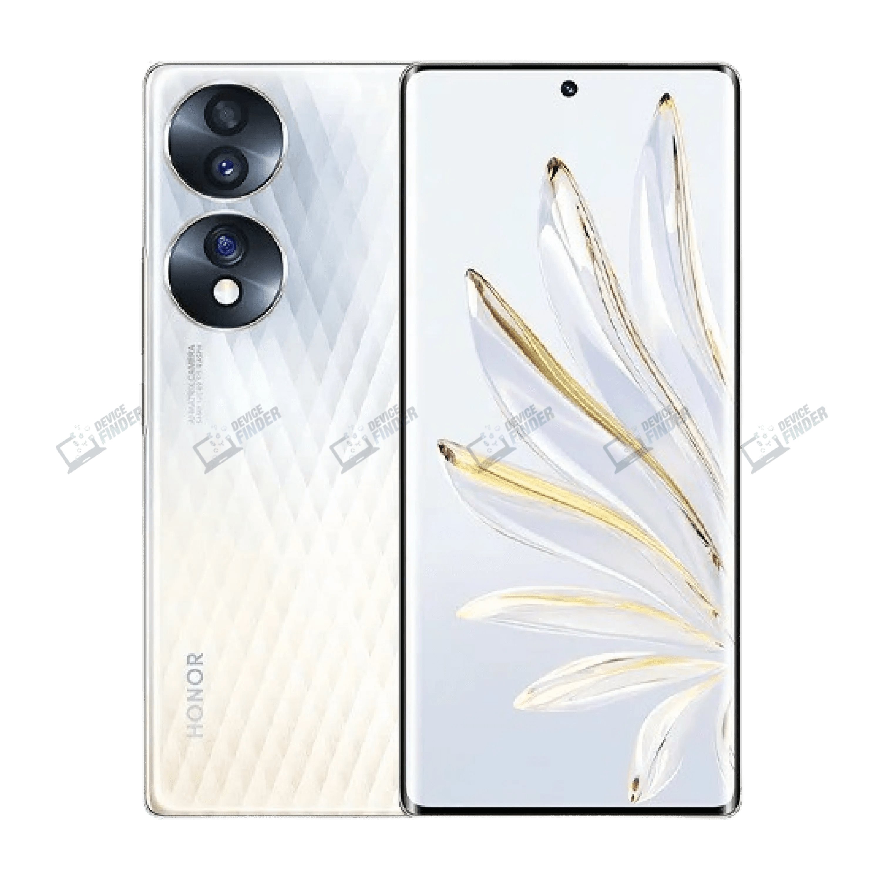 Explore the Honor 70 Smartphone's sleek design and advanced features.