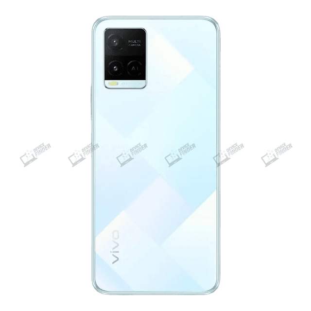 vivo Y21 showing its features including camera and battery specs.