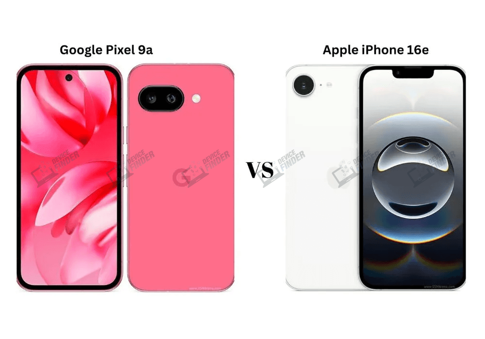 Pixel 9a vs iPhone 16e Pixel 9a vs iPhone 16e
