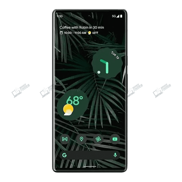 Sleek Design and Powerful Features: Google Pixel 6 Pro Sleek design of Google Pixel 6 Pro showcased elegantly
