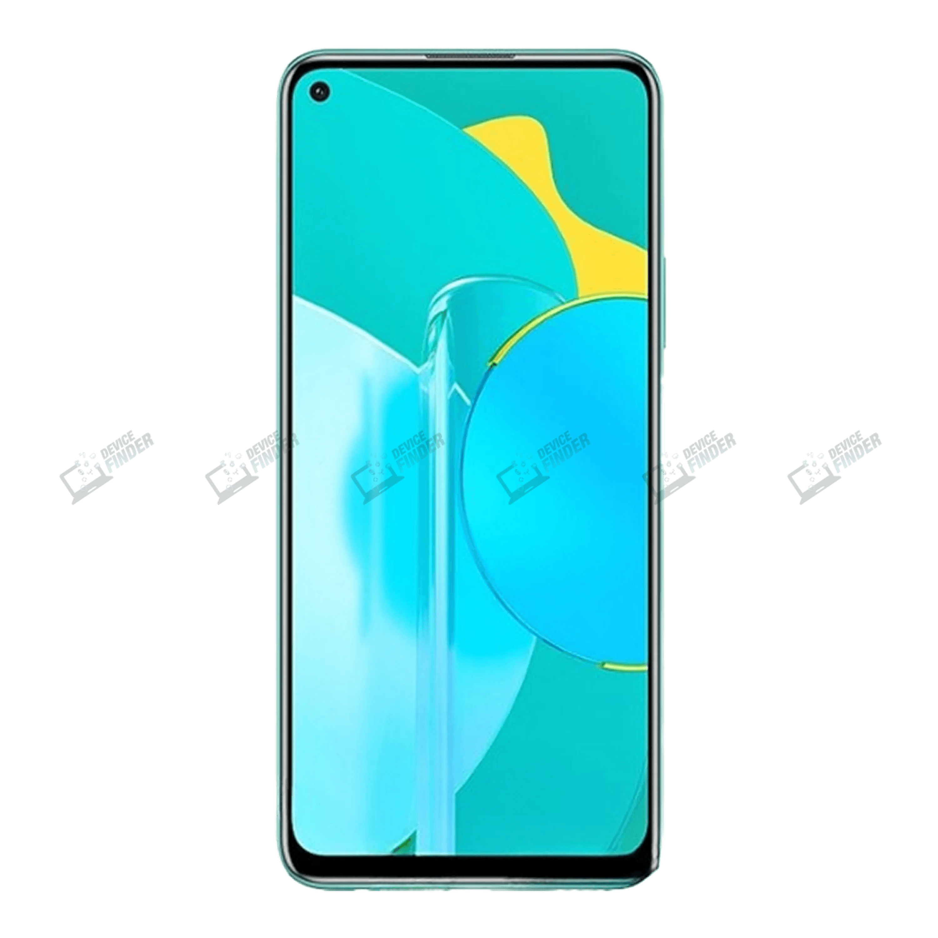 Honor 30S mobile phone showcasing its design and features.