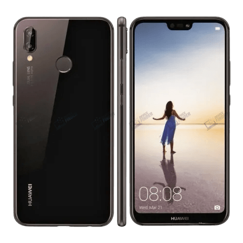 Huawei P20 Lite showcasing design and features.