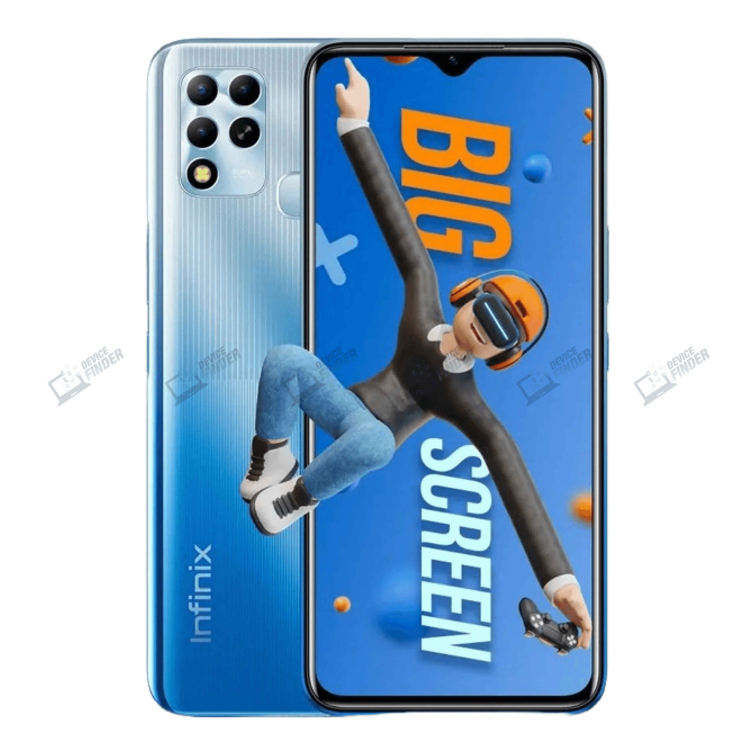 Infinix Hot 12 showcasing its vibrant display and features.