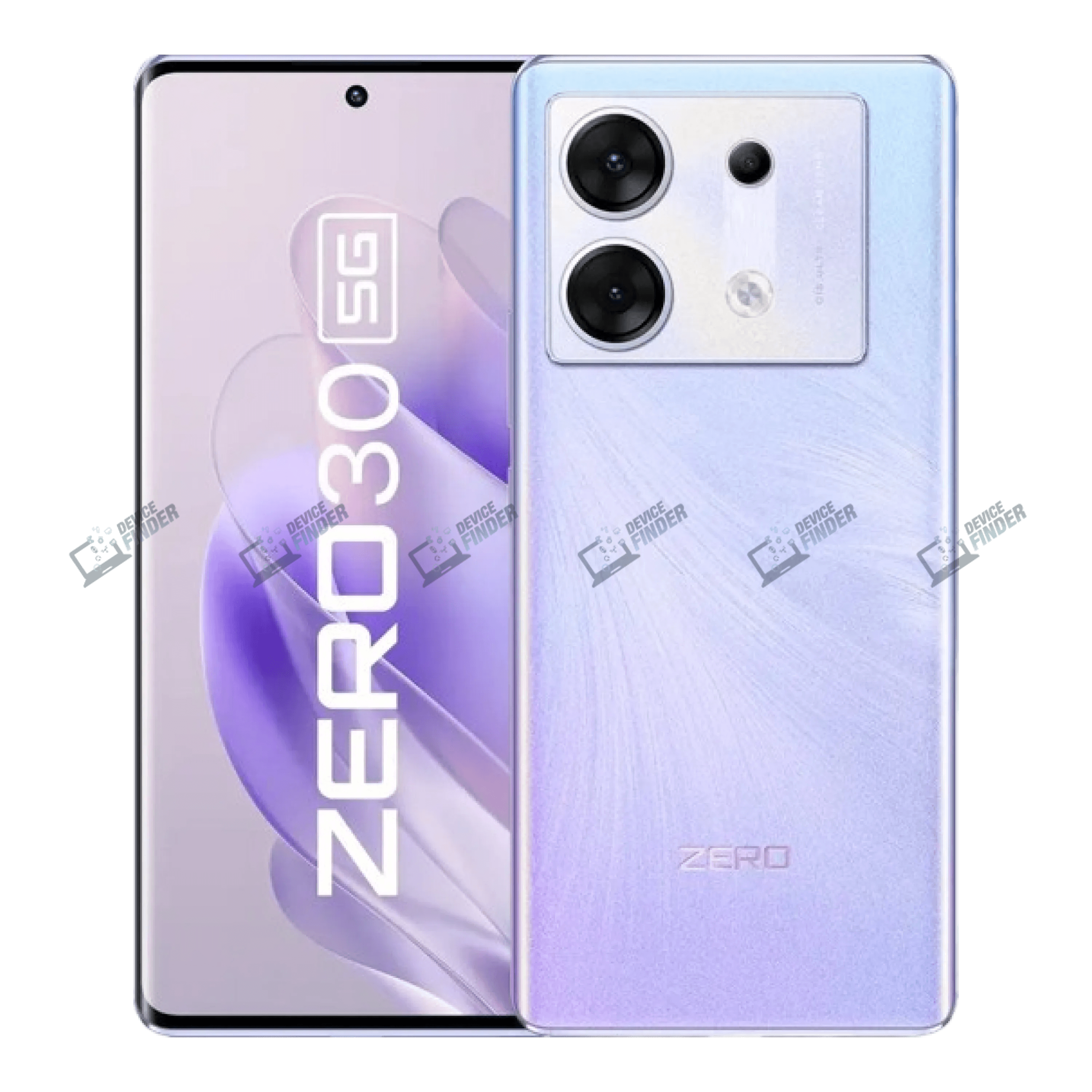 Infinix Zero 30 smartphone in a stylish setup.