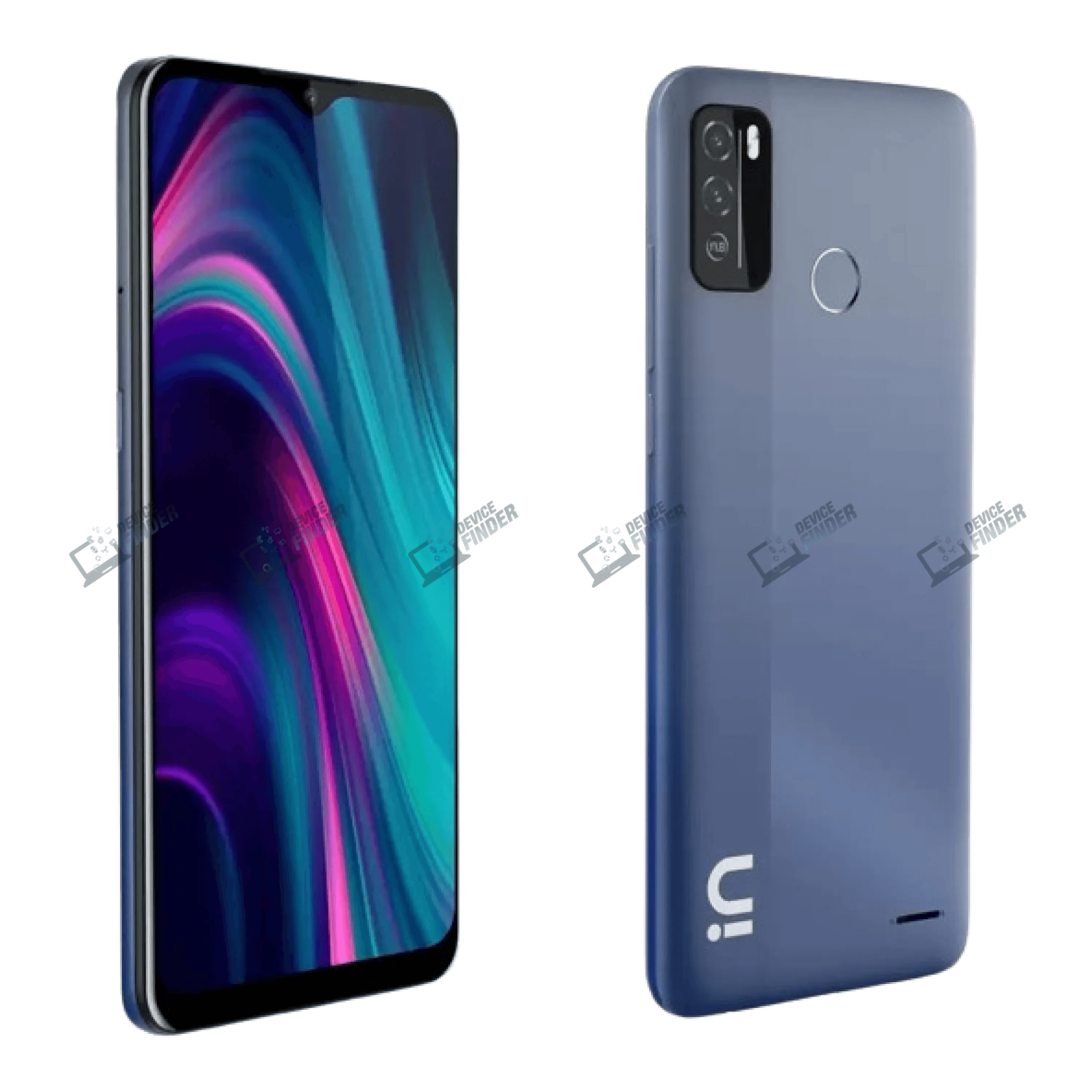 Micromax In 1b smartphone shown with specs and price.