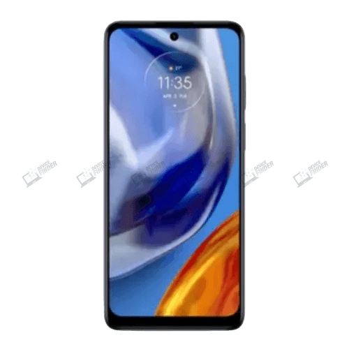 Motorola Moto E32s front view showcasing its sleek design.