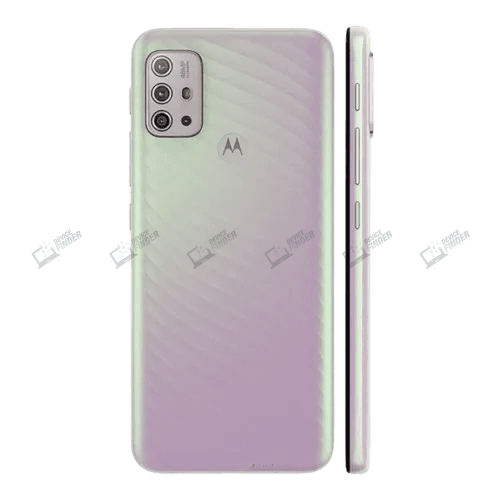 Motorola Moto G10: Best Smartphone Deals in Bangladesh Side view of the Motorola Moto G10, showing its sleek design.