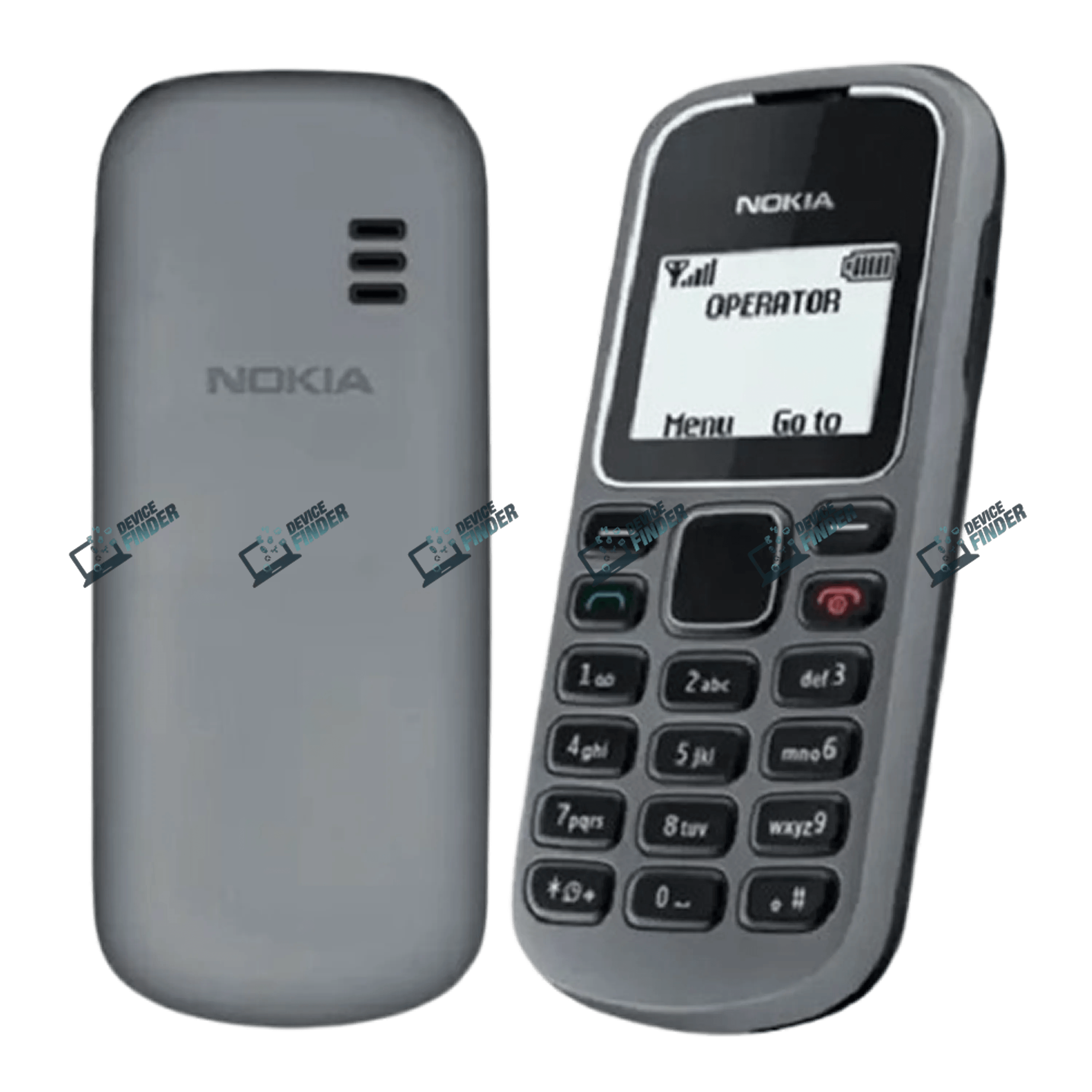 Nokia 1280 - Simple and User-Friendly Phone Nokia 1280 features an easy-to-use keypad.