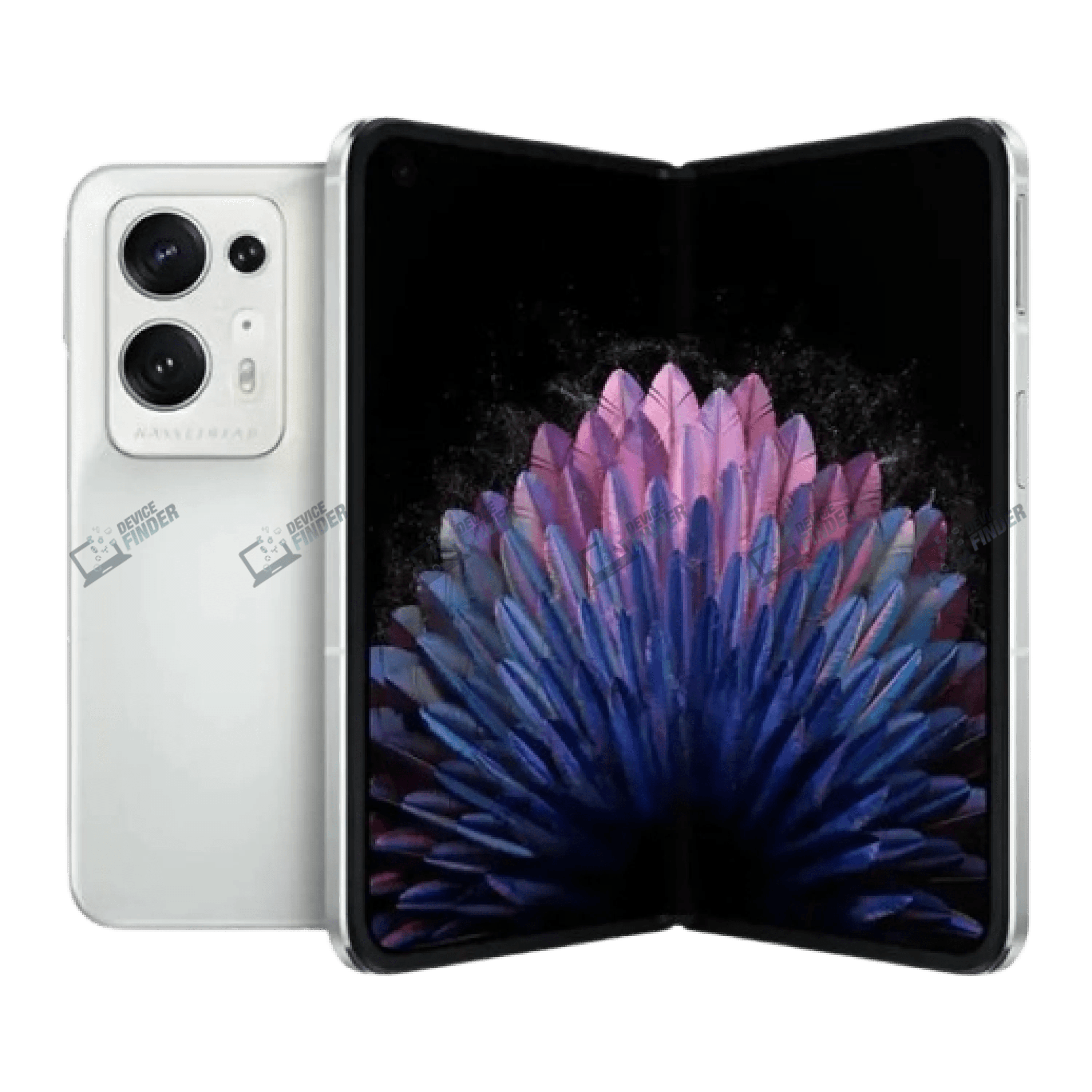 Oppo Find N2: Stylish Design Meets High Performance Close-up view of the Oppo Find N2's sleek interface and design.