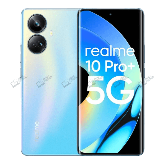 Explore Realme 10 Pro+ Design - Sleek and Modern Realme 10 Pro+ displayed with focus on its sleek, modern design.