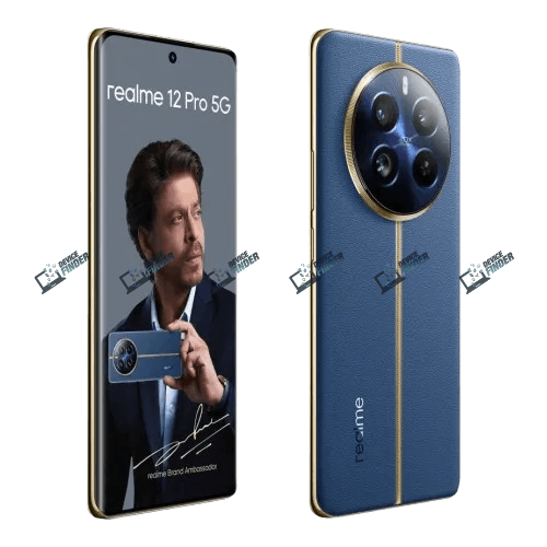 Realme 12 Pro showcasing its sleek design and features.