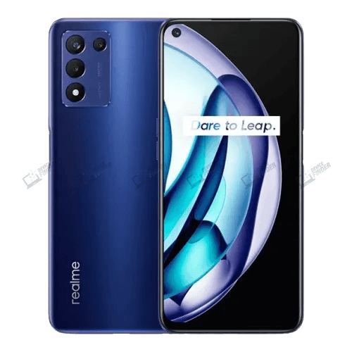 Realme 9 5G Speed smartphone features a sleek design and vibrant display.