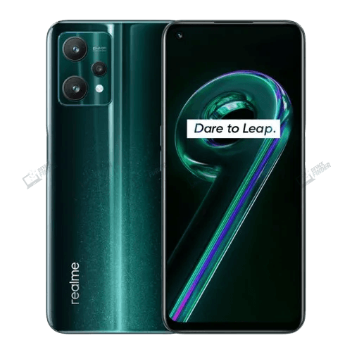 Image of the Realme 9 Pro+ showcasing its sleek design and vibrant display.