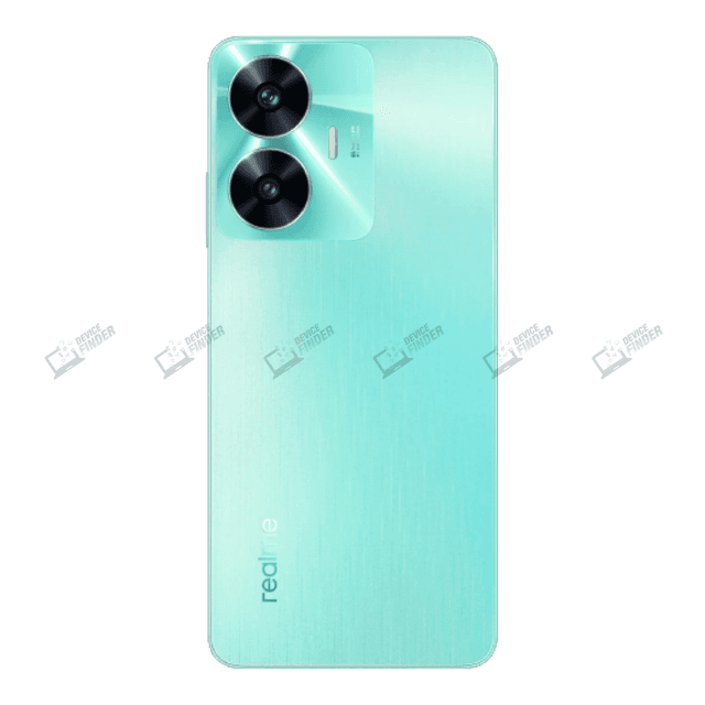 Experience Cutting-Edge Tech with Realme C55 Close-up of the advanced technology in the Realme C55