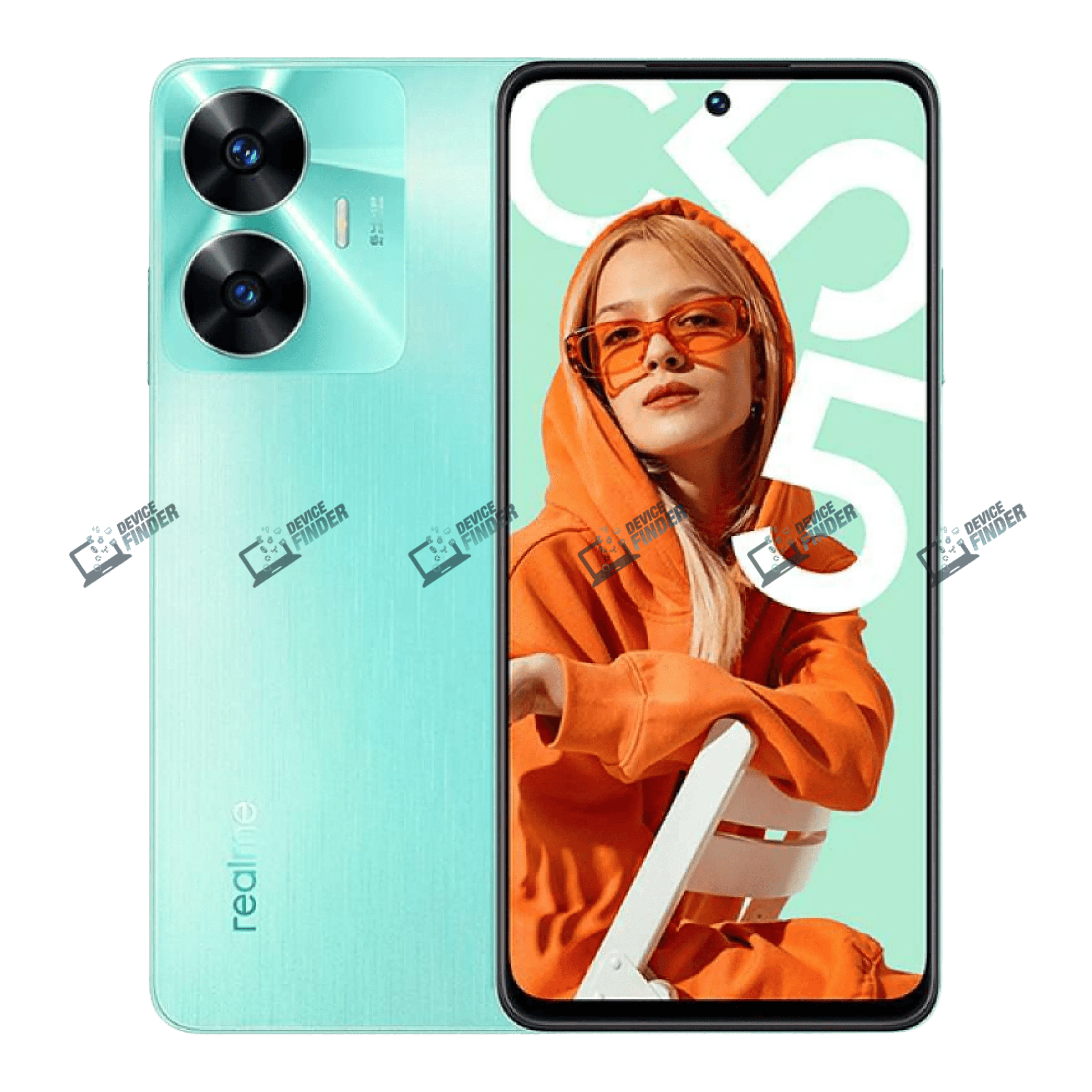 Unleash Superior Performance with the Realme C55 Realme C55 displayed emphasizing its fast performance