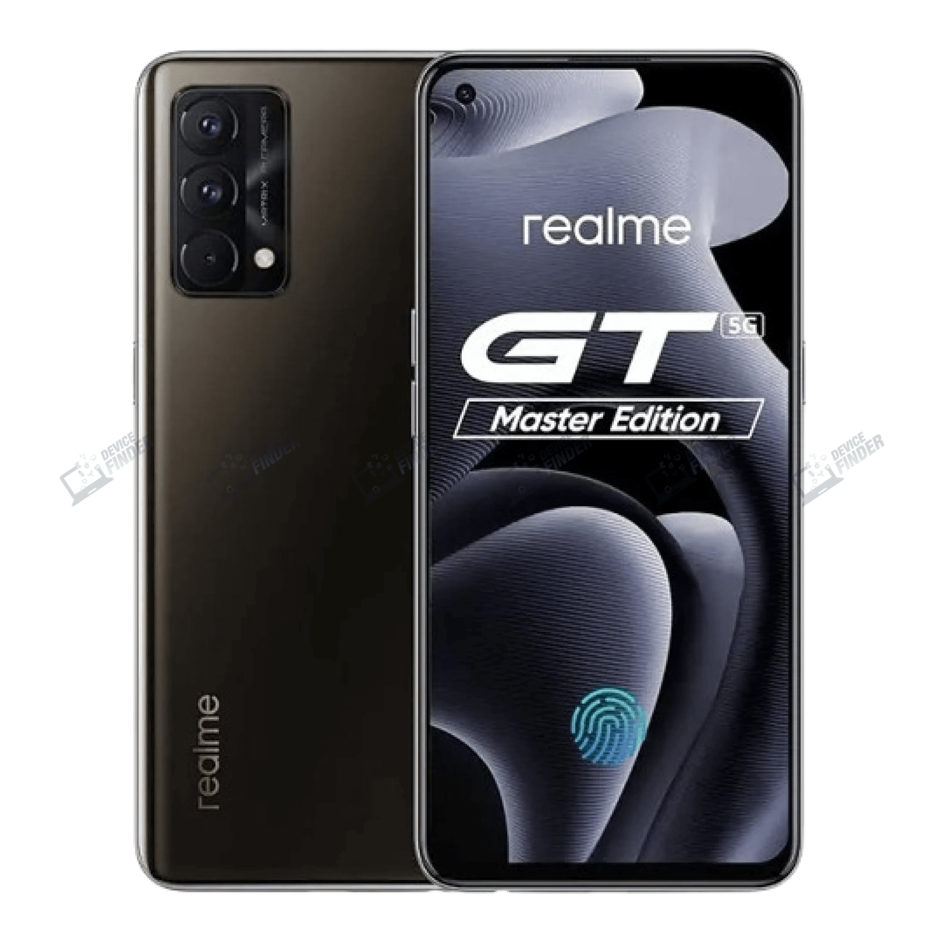 Realme GT Master smartphone showcasing elegant design.