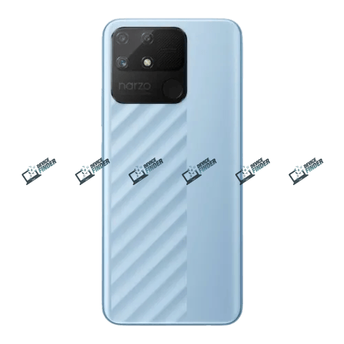 Vibrant Display: Realme Narzo 50A for Ultimate Entertainment Realme Narzo 50A showcasing its vibrant display.