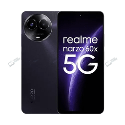 Realme Narzo 60x showcased with its vibrant design and specs.