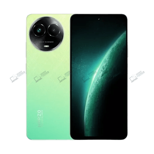 Realme Narzo 60x: Stylish Design Meets Functionality in Bangladesh Realme Narzo 60x displayed against a vibrant background.