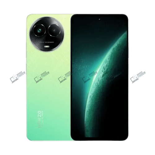 Realme Narzo 60x: Stylish Design Meets Functionality in Bangladesh Realme Narzo 60x displayed against a vibrant background.