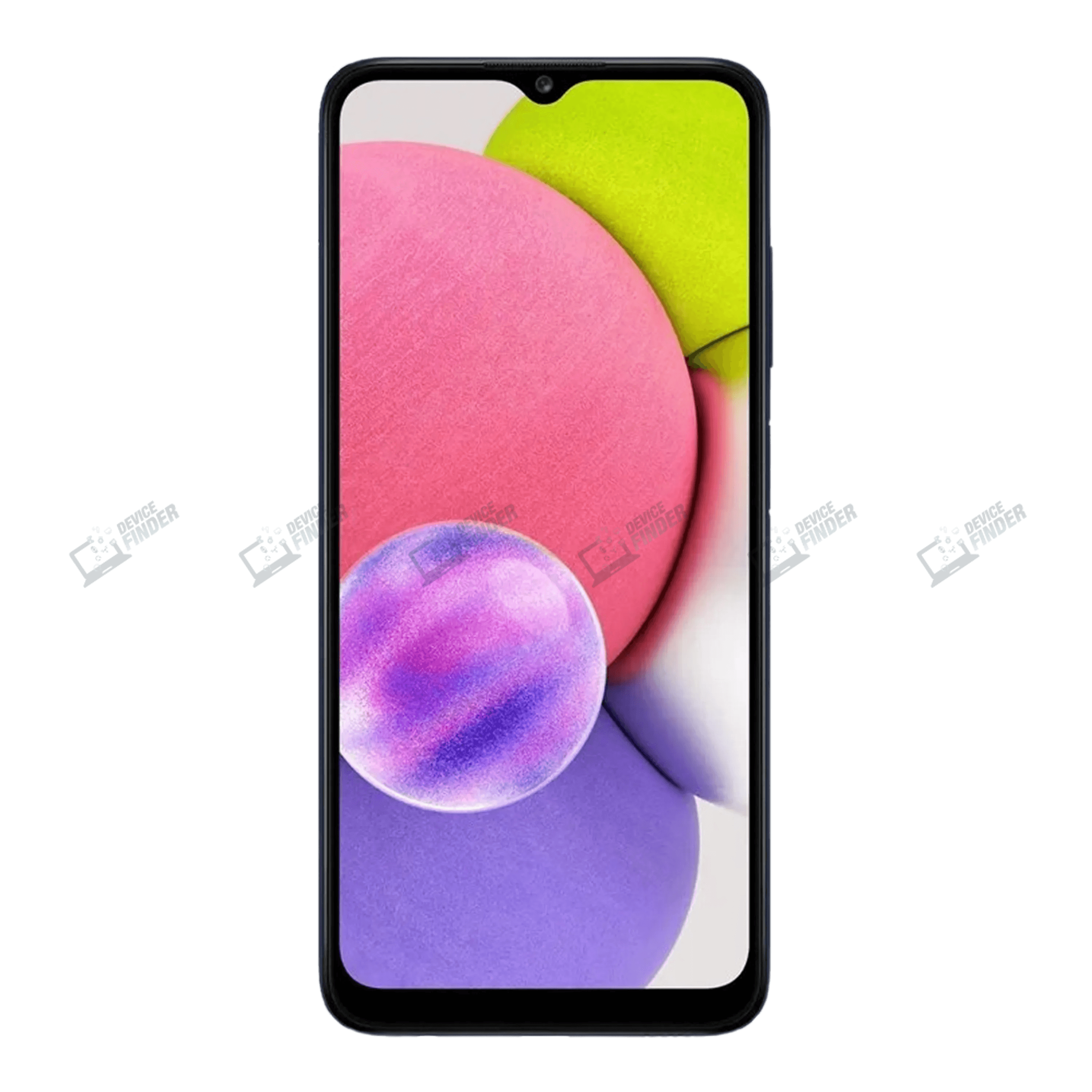 Samsung Galaxy A03s with modern design and features.