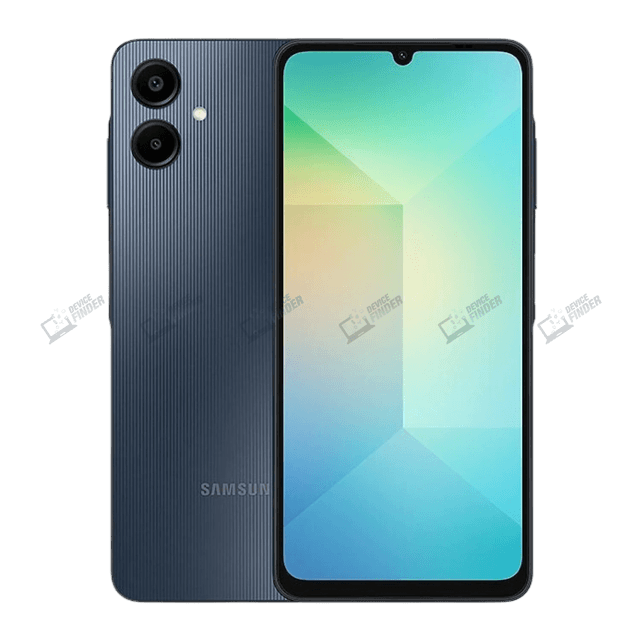Find Samsung Galaxy A06- Low Prices in Bangladesh Samsung Galaxy A06 featured focusing on the sleek body and budget-friendly tag.