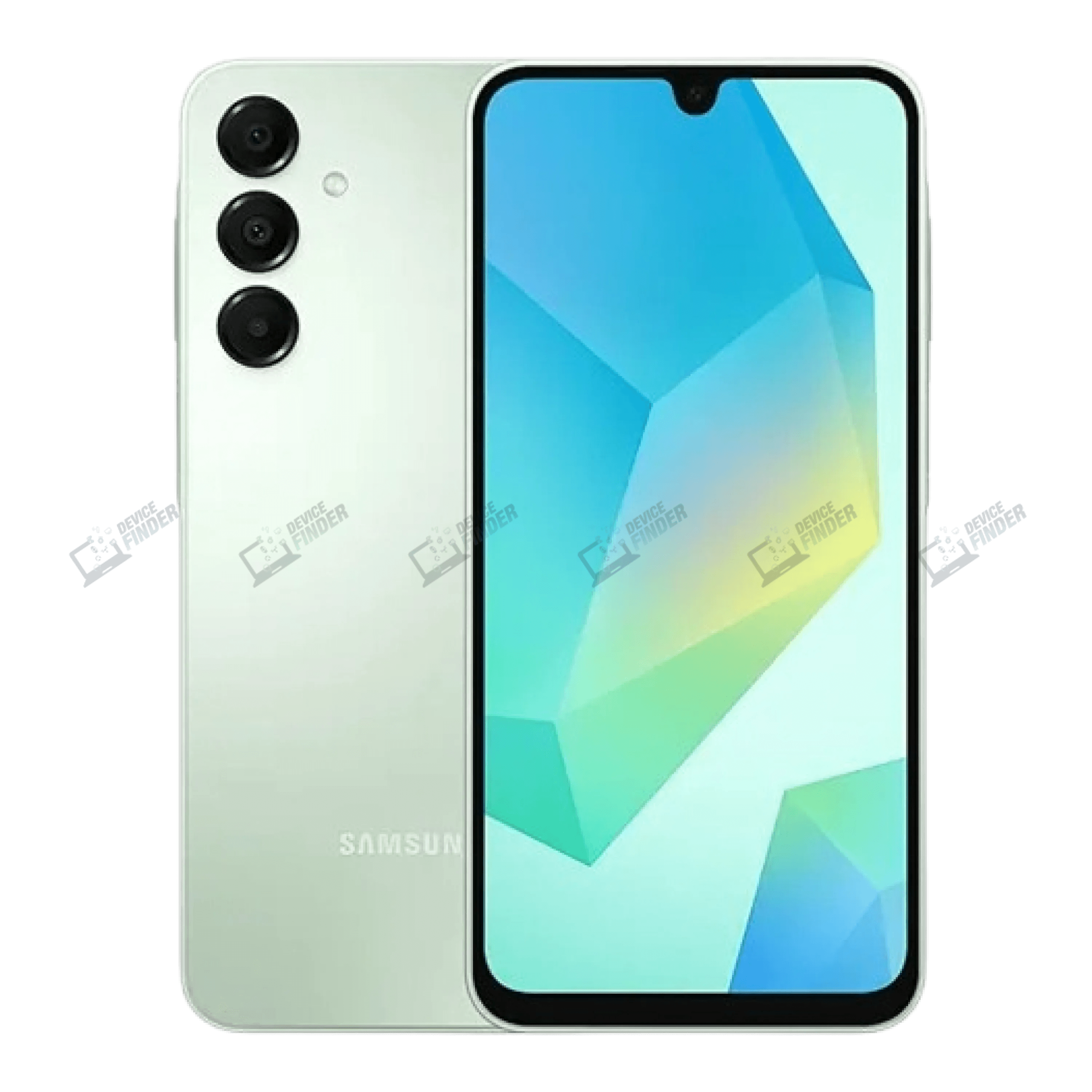 Samsung Galaxy A16 smartphone with modern design