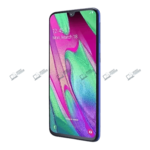 Stylish Samsung Galaxy A40: Sleek Design and Comfort. Sleek Design Meets Comfort in Samsung Galaxy A40.