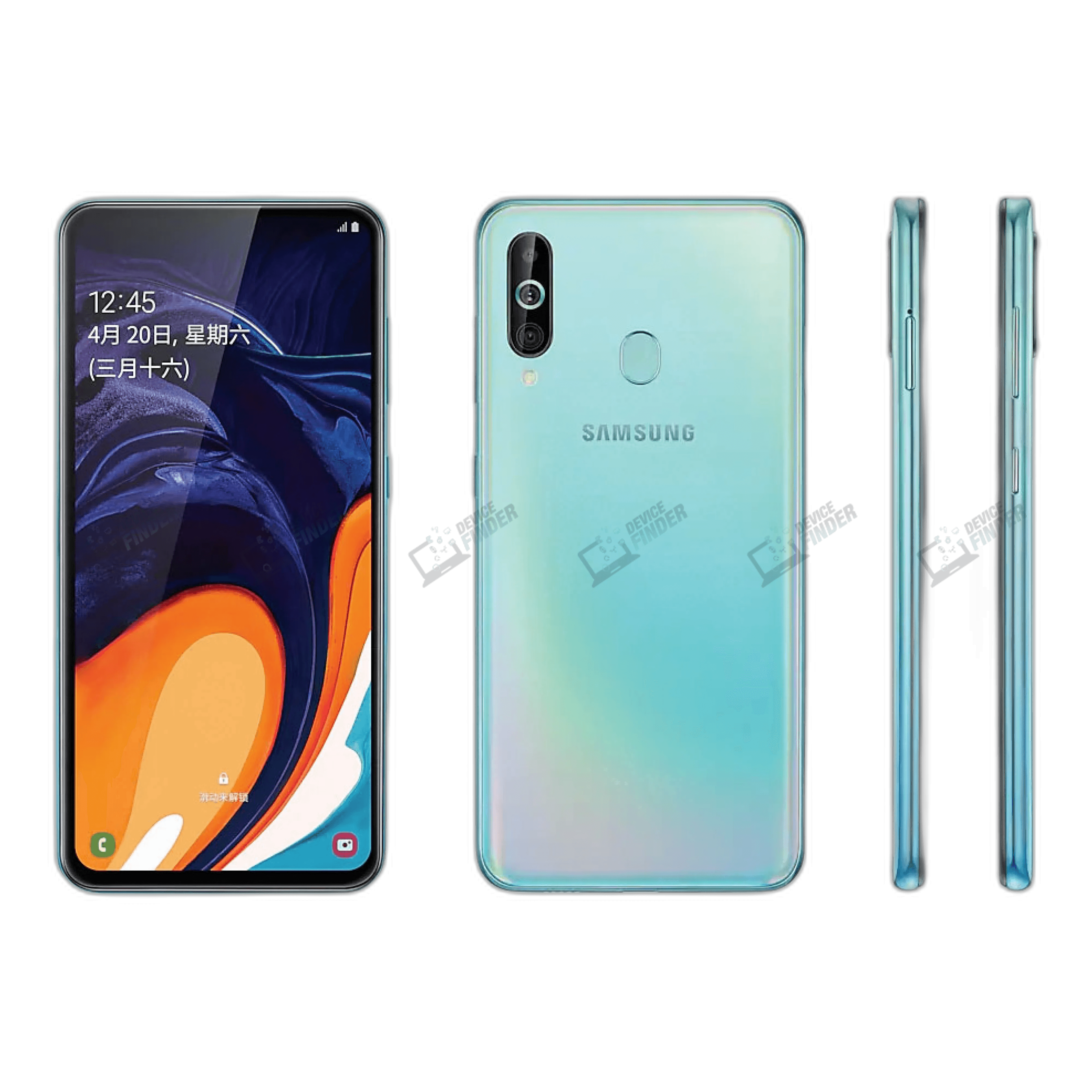 Shop Samsung A60 - Best Deals in BD. Person holding the Samsung Galaxy A60, showcasing its elegant build and color.