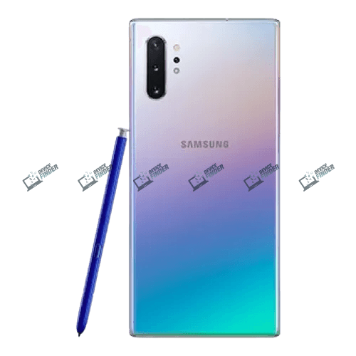 Samsung Galaxy Note 10+ showcasing stunning design.