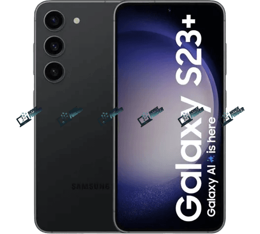 Samsung Galaxy S23+ displayed with price tags highlighting affordability in Bangladesh.