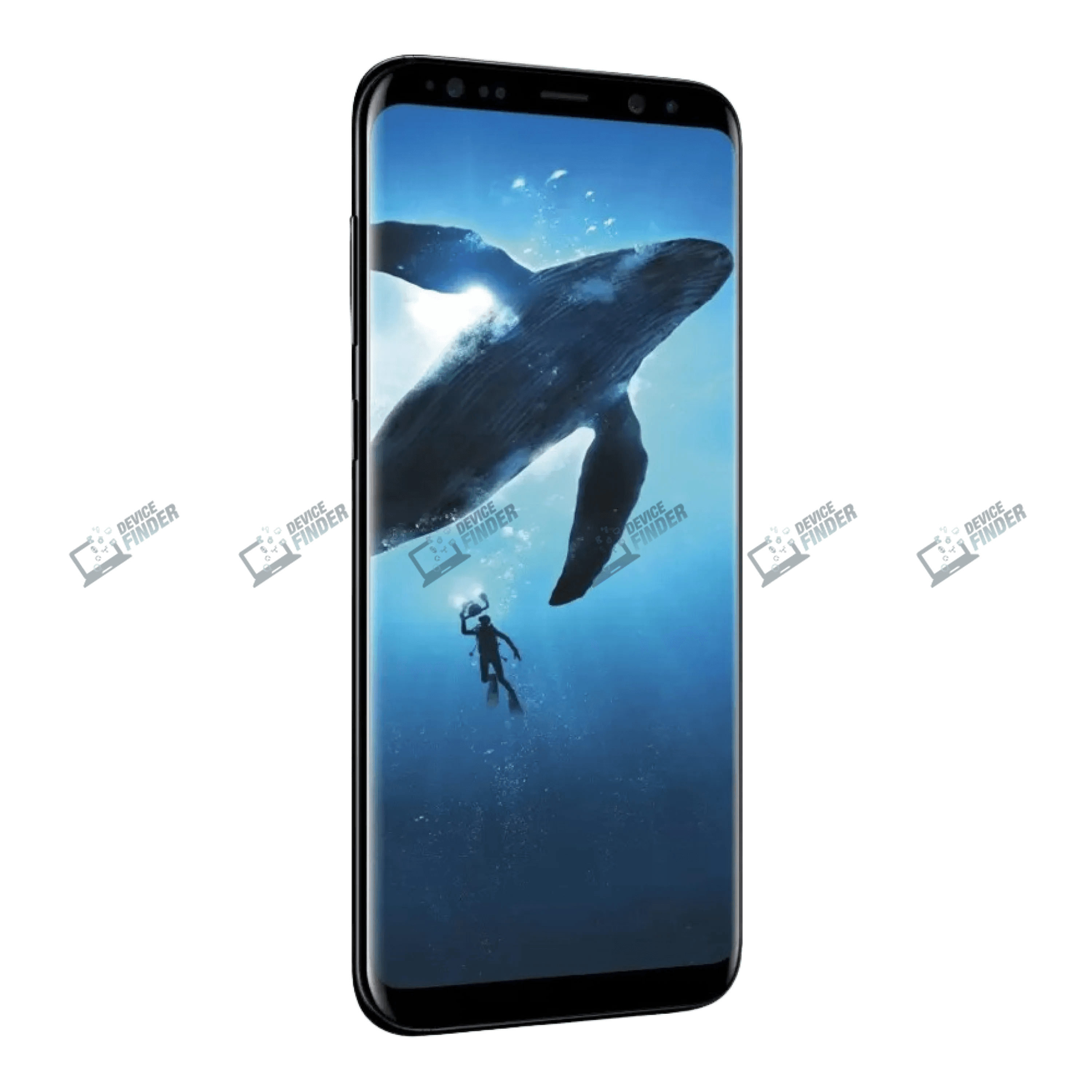 Samsung Galaxy S8+ with stunning display and sleek design.