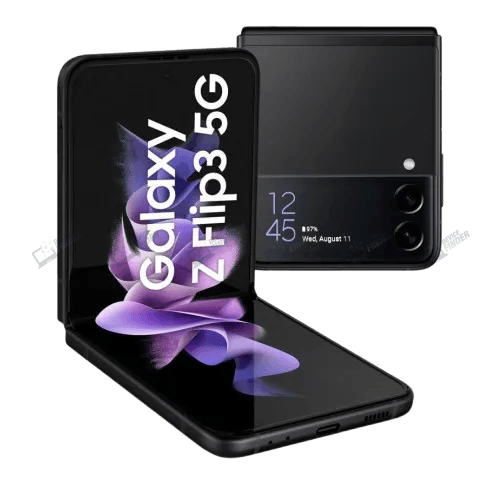 Samsung Galaxy Z Flip3 5G smartphone in vibrant colors