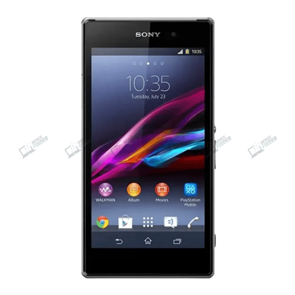 Sony Xperia Z1 Price in Bangladesh displayed on a smartphone