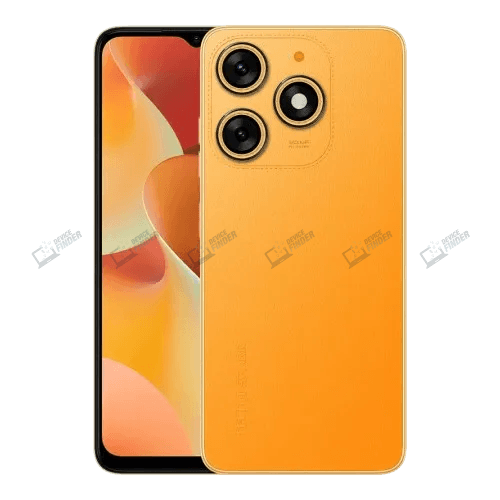 Tecno Spark 10 smartphone showcasing its features and design.