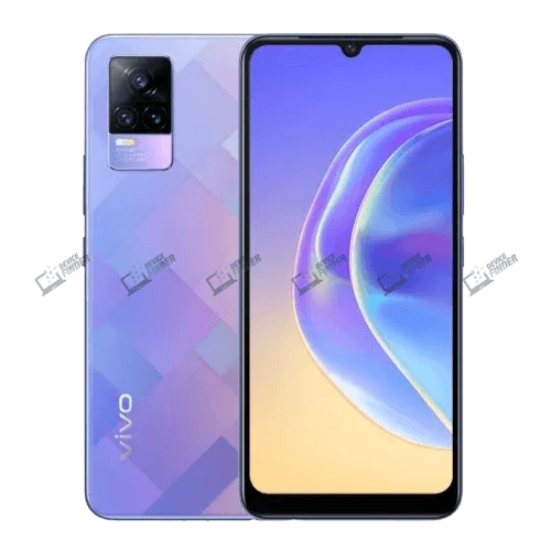 vivo V21e Slim Design - Stylish Yet Functional Showcasing the thin, elegant profile of the vivo V21e in a fashionable hand.