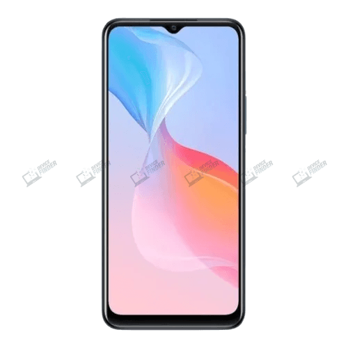 Vivo Y21e smartphone showcasing its features.