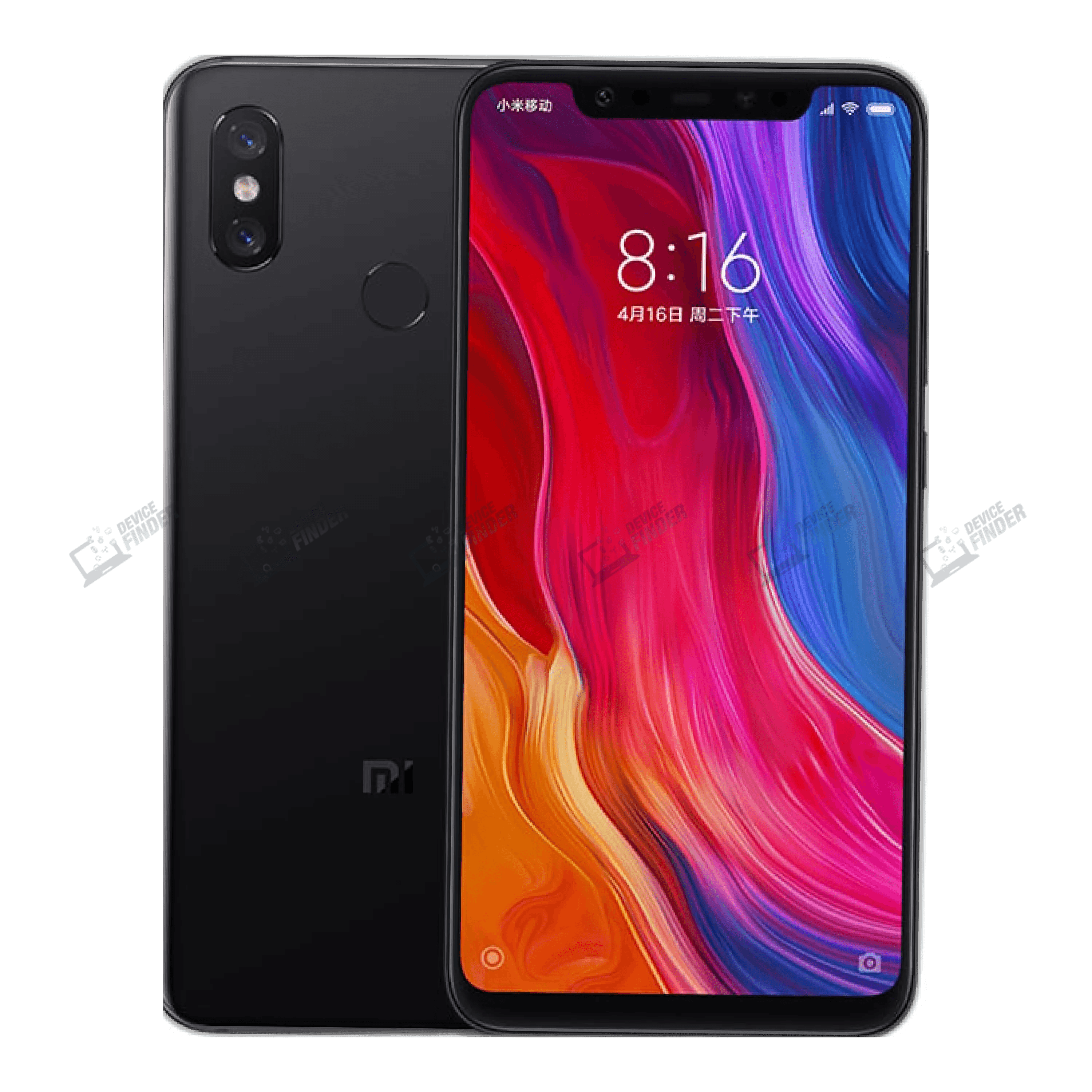 Detailed view of Xiaomi Mi 8 showcasing its features in a Bangladeshi setting