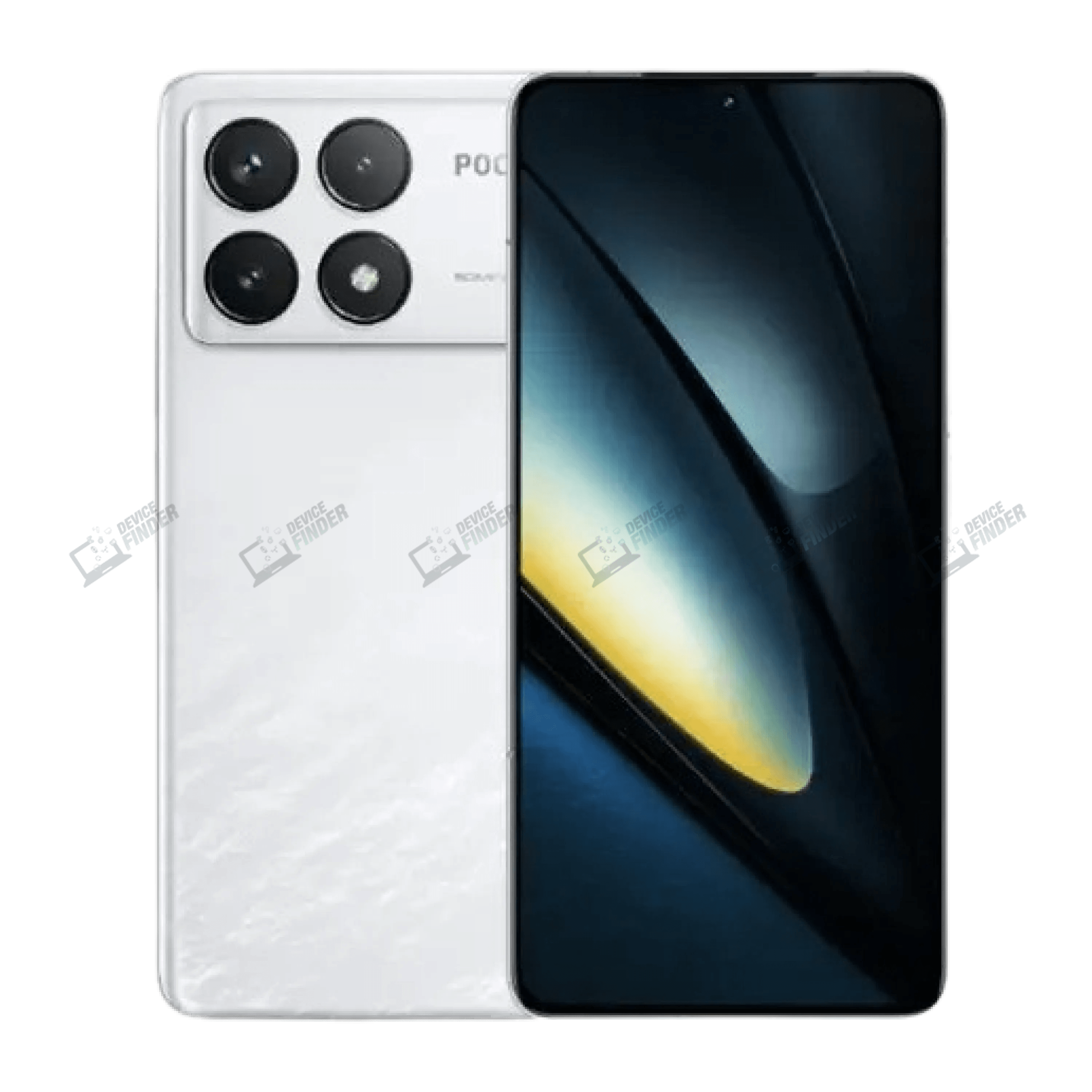 Xiaomi Poco F6 Pro showcasing its sleek design and features.