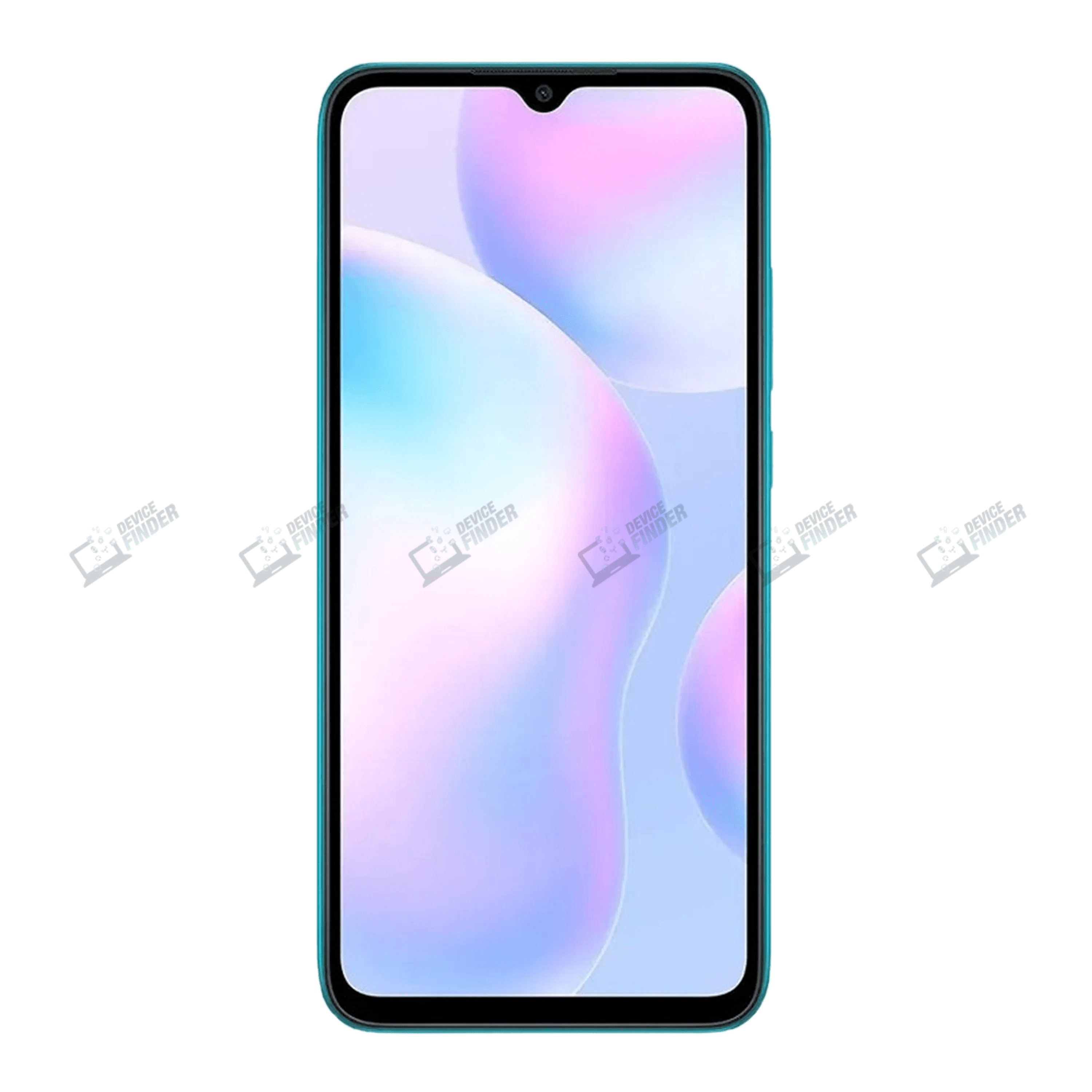 Xiaomi Redmi 9A smartphone showcasing its sleek design.