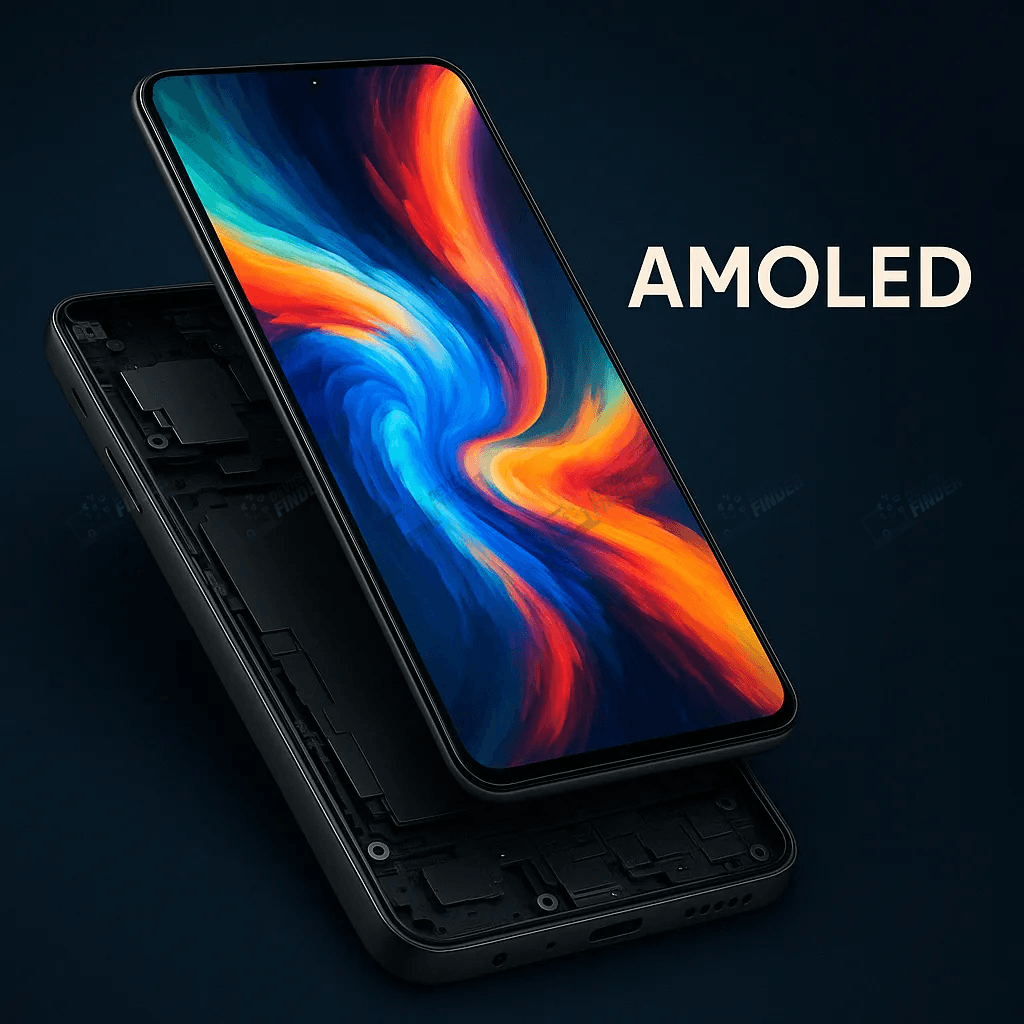 AMOLED display Technology with smartphone and smartwatch examples