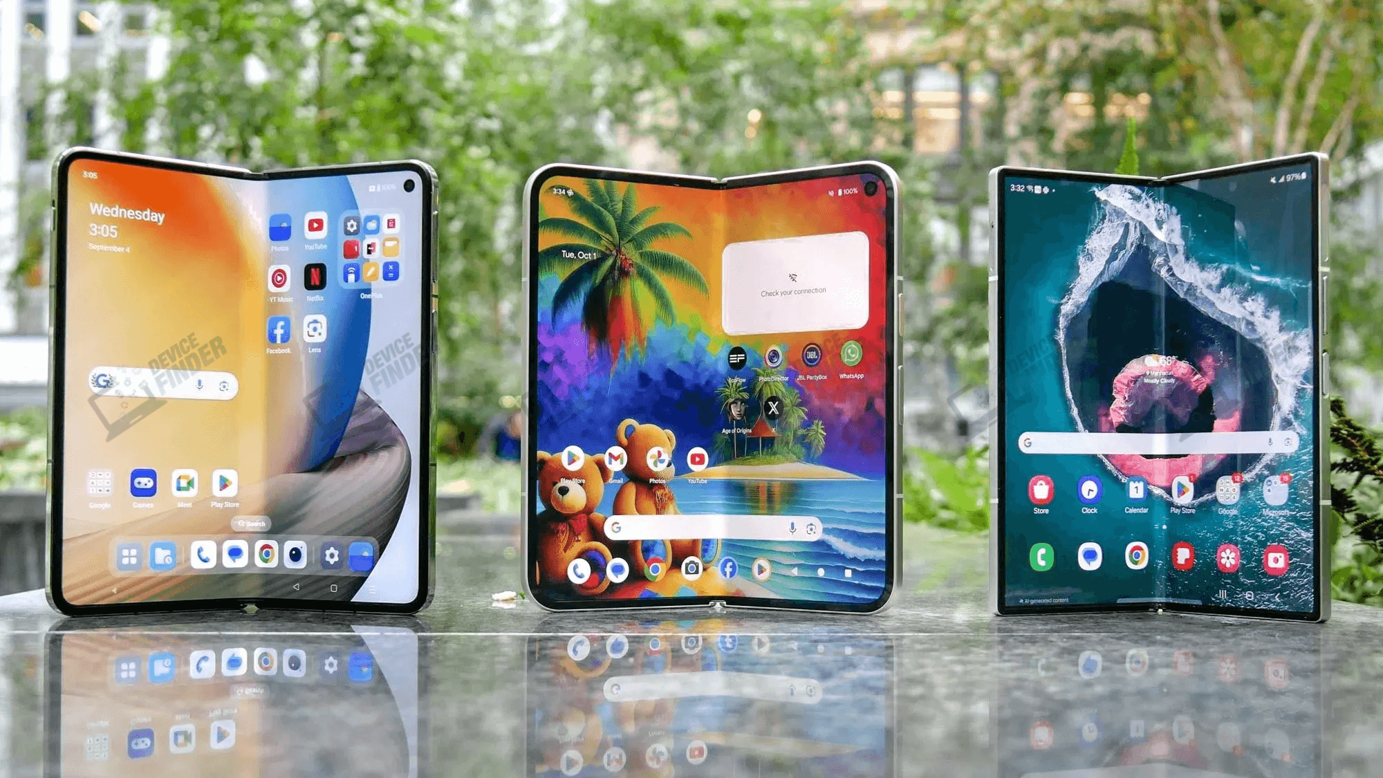 Foldable Phone blends style with smart technology.