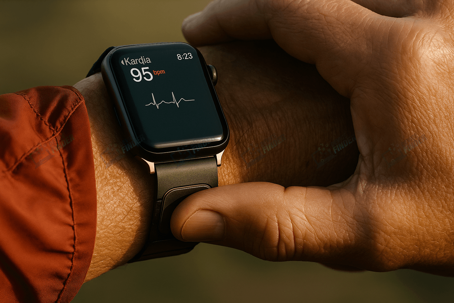 AliveCor KardiaBand 2025 with wireless charging and AI-driven ECG monitoring