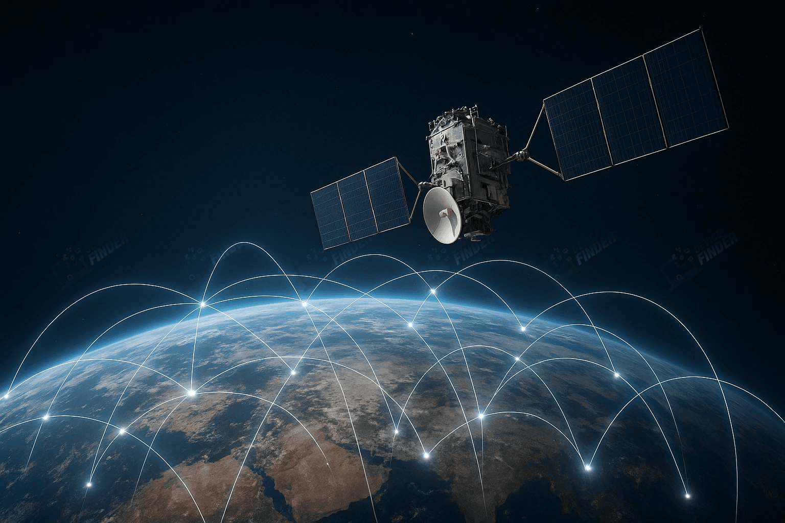 5G satellites providing internet coverage across the globe in 2025
