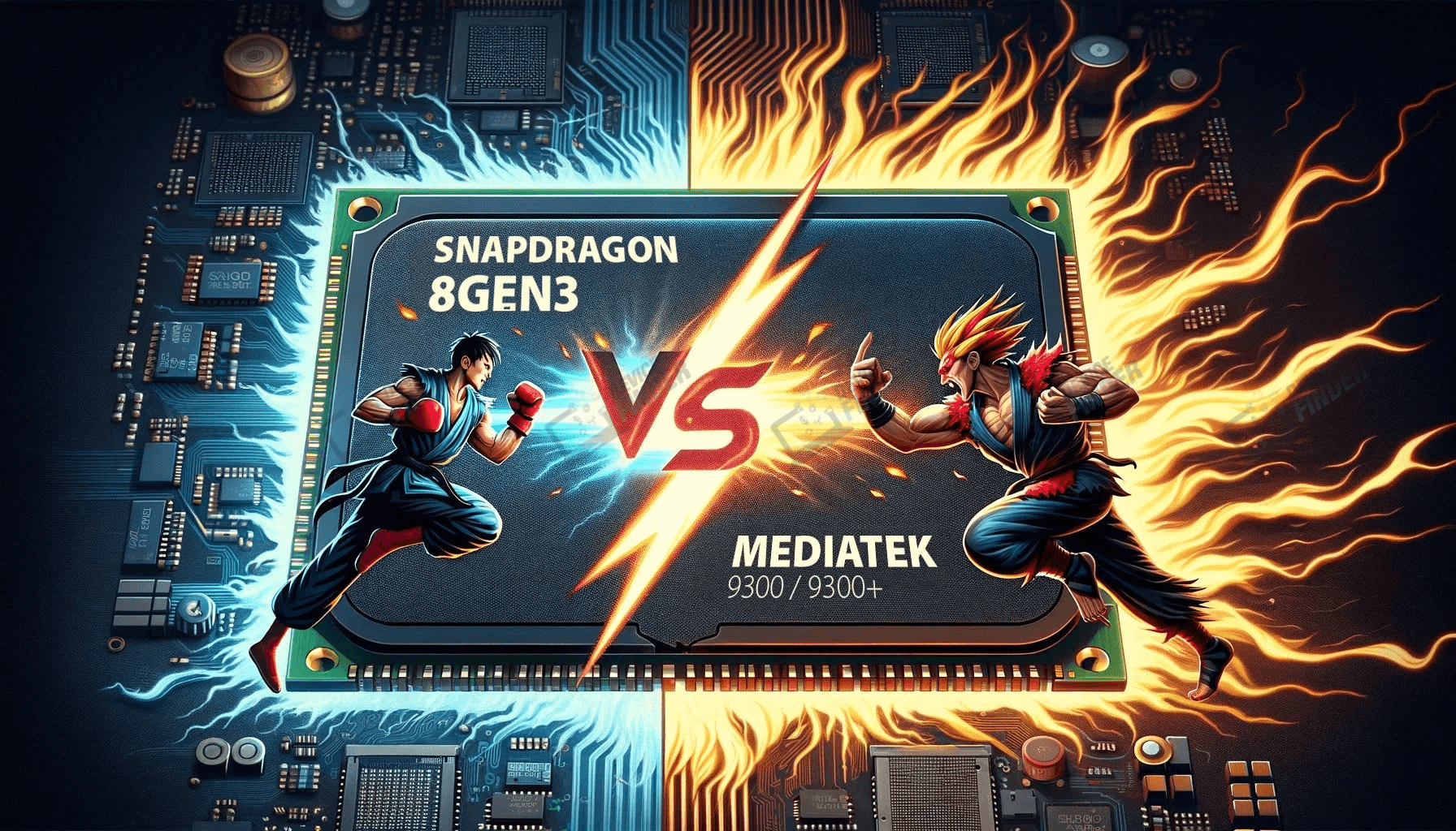 Snapdragon 8 Gen 3 vs Dimensity 9300 Gaming Battle Snapdragon 8 Gen 3 chipset compared in gaming tests